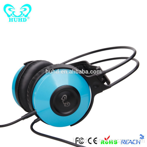 8 drivers surround sound headset,PC gaming headset,double steel beam headset